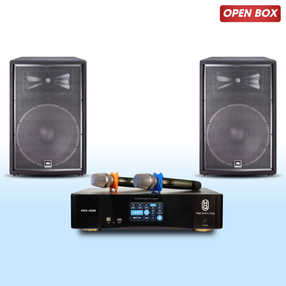 JBL JRX212 x2 Speakers All-in-One Plus 304 OPEN BOX