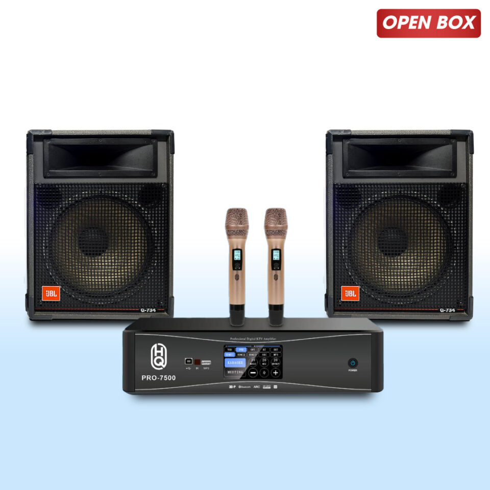 JBL G-734 x2 Speakers All-in-One Premium 501 OPEN BOX