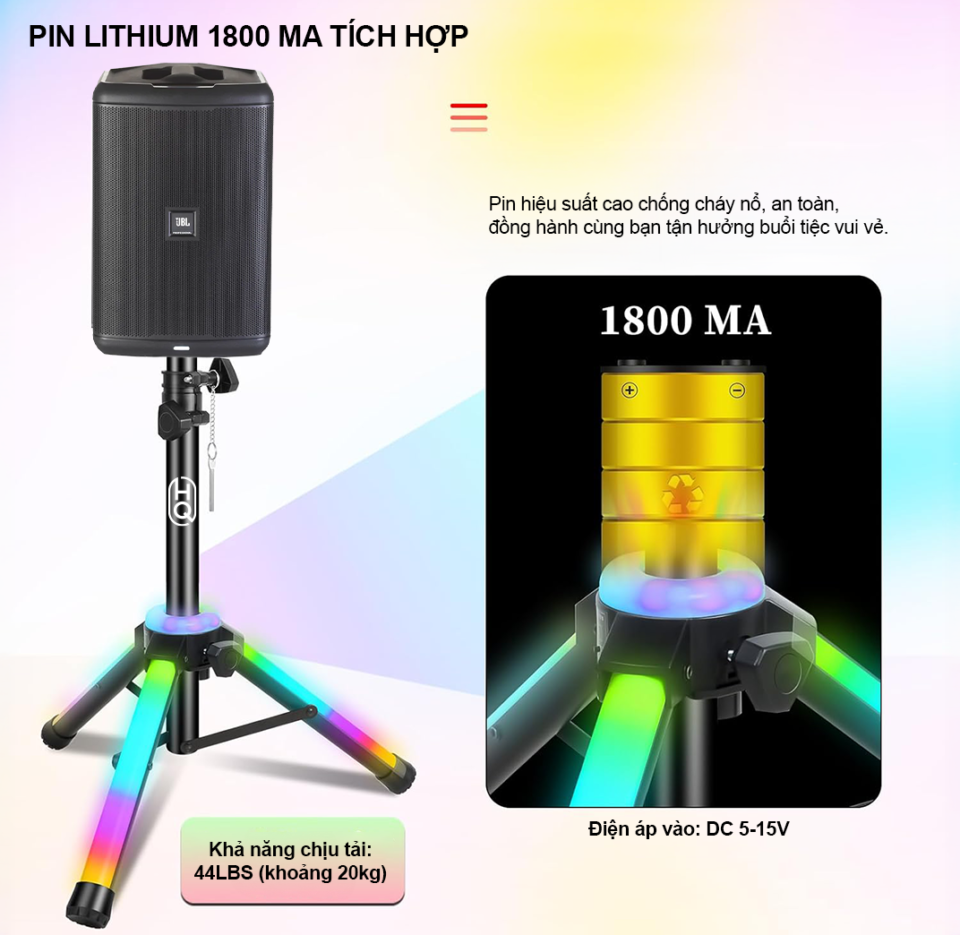 Speaker Tripod HQsing ST225LED
