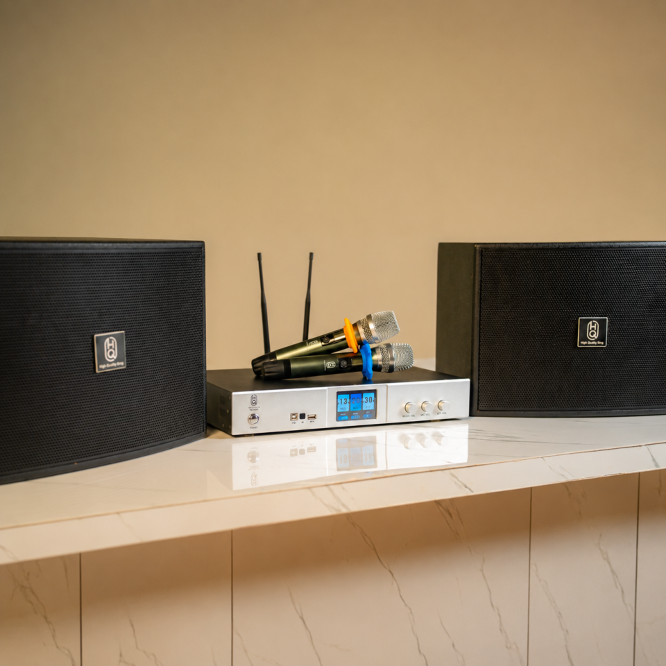 KARAOKE SET HOME HQSING PRO4000 & SPEAKERS S310