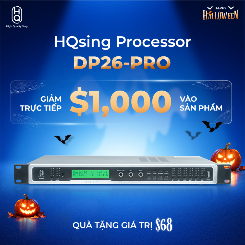 HQsing Processor DP26-PRO