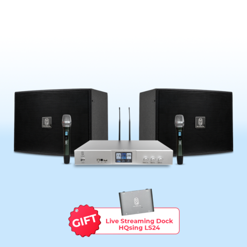 KARAOKE SET HOME HQSING PRO4000 & SPEAKERS S310
