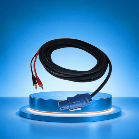 Speakon Male to Banana Male Speaker Cable HQsing CB05