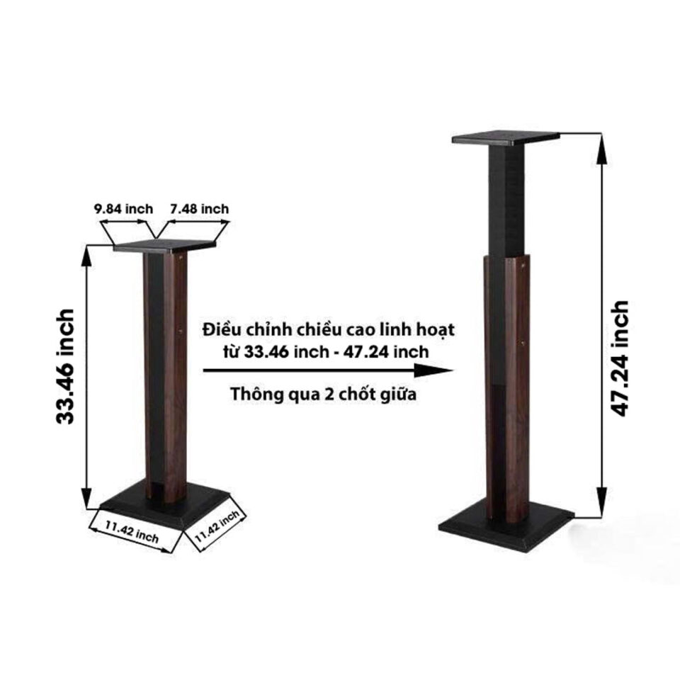 Speaker Stands HQsing ST125BS