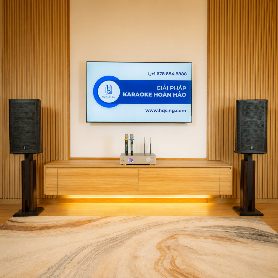 Karaoke Set Home HQsing PRO-5000 + Speakers HQsing S212