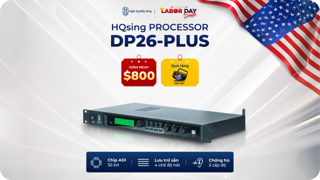 HQsing Processor DP26-Plus — Labor Day deal