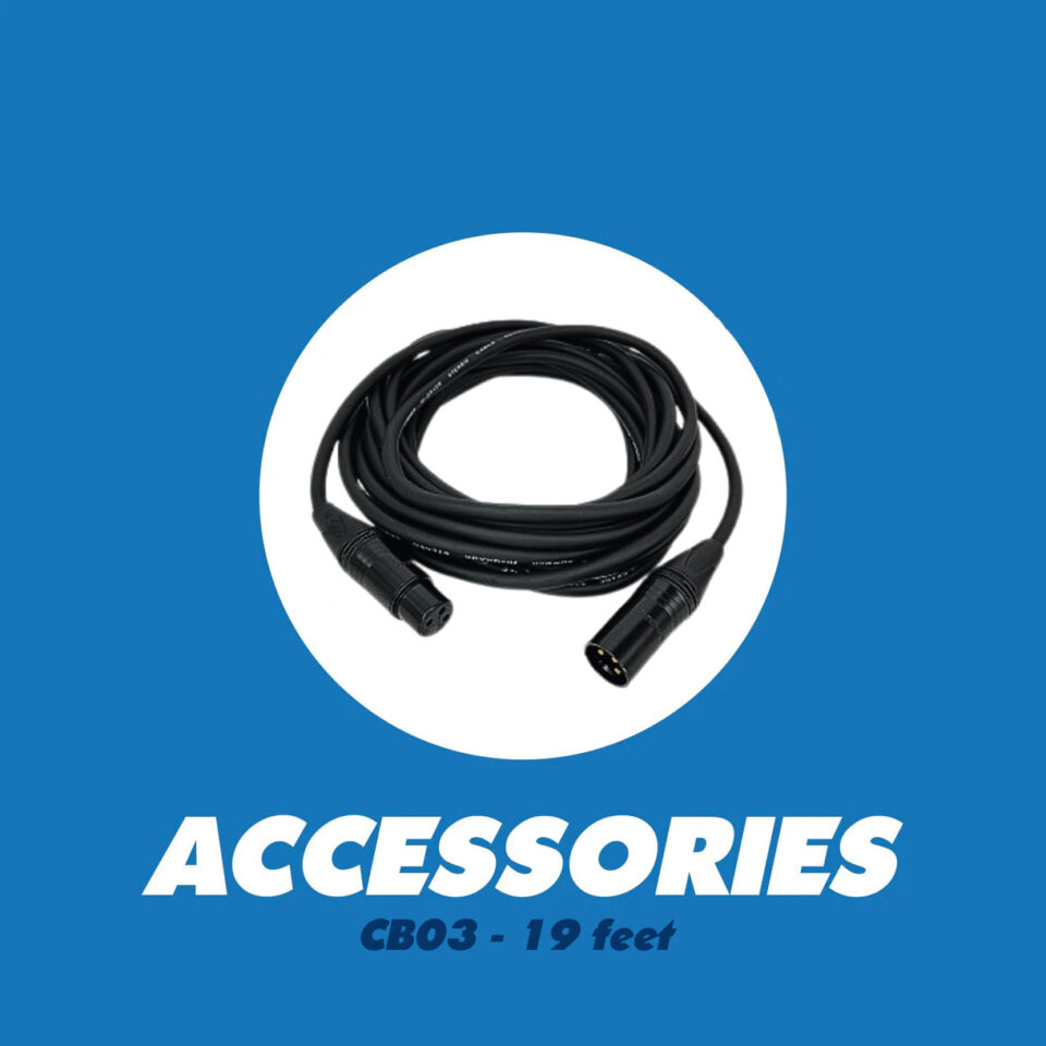 XLR Female to XLR Male Cable HQsing CB03