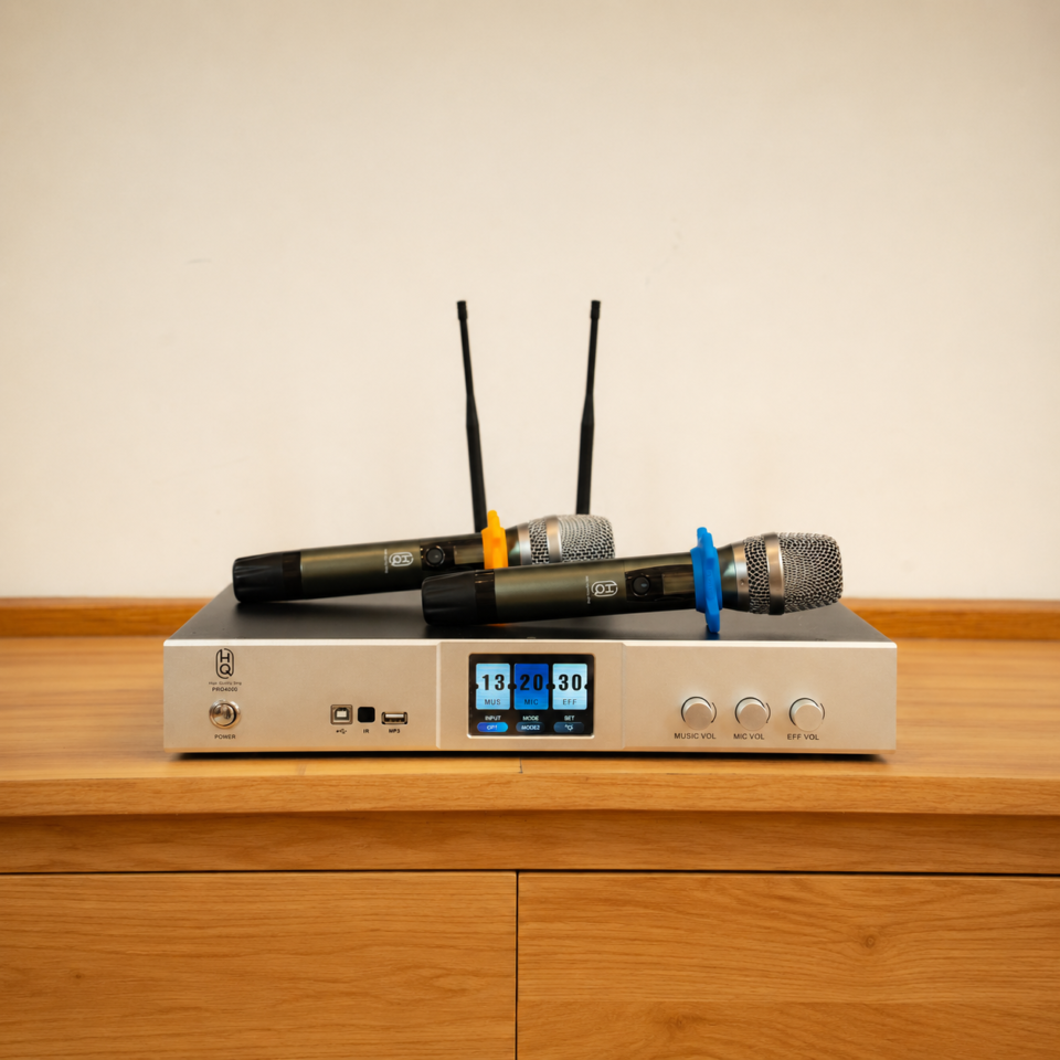 KARAOKE SET HOME HQSING PRO4000 & SPEAKERS S310