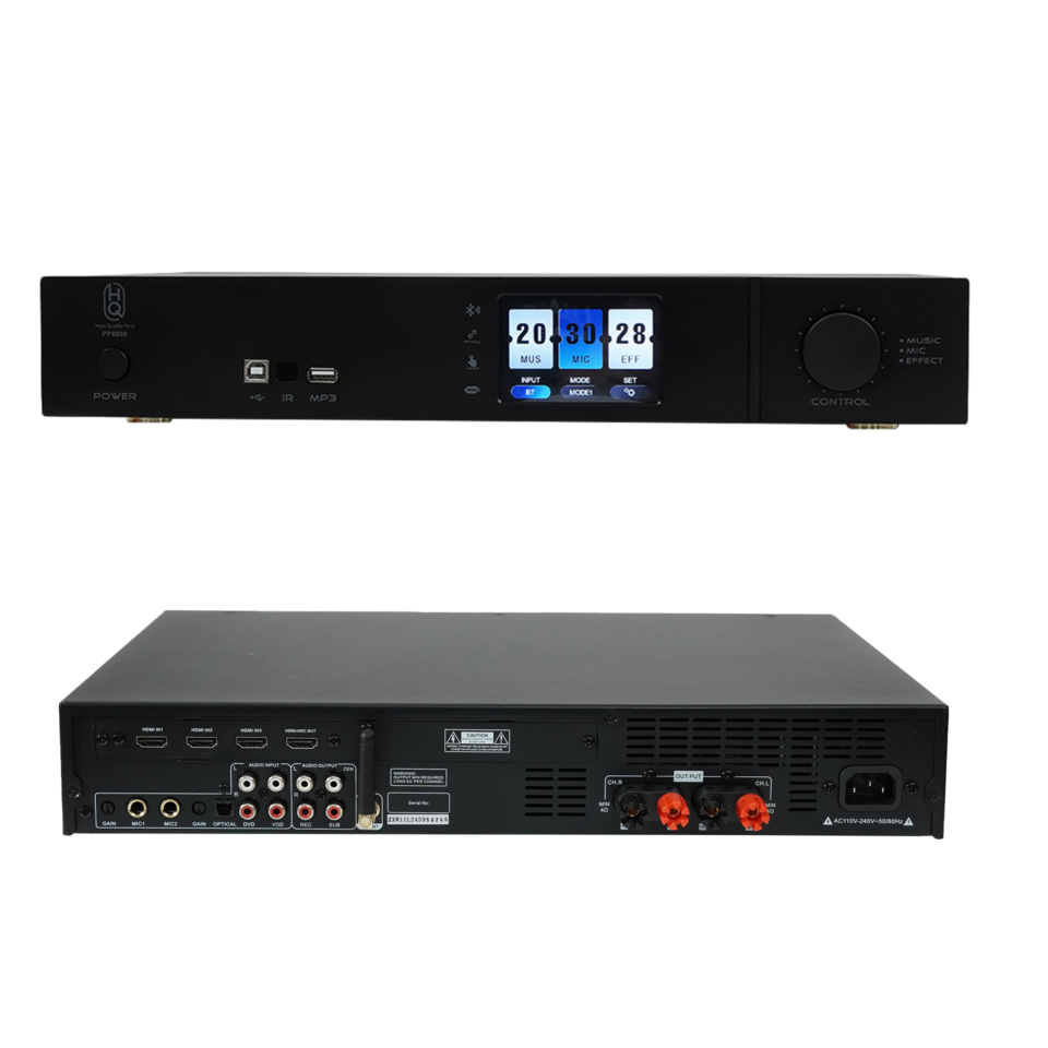 PowerAmp /Processor HQsing PP6000